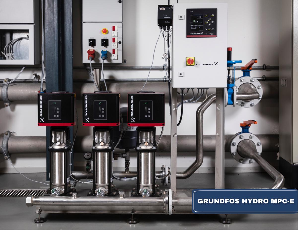 Насосная установка повышения давления GRUNDFOS HYDRO MPC-E — идеальный выбор для любого объекта