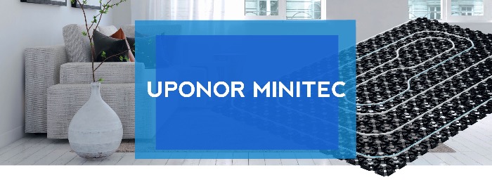 Uponor Minitec - революція в світі «теплих підлог»