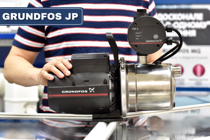 Усовершенствованный насос GRUNDFOS JP — простое, надежное и недорогое решение для бытовых систем водоснабжения.