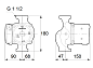 Циркуляционный насос Grundfos UPS 25-100 180 (95906480)