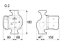 Циркуляционный насос Grundfos UPS 32-100 180 (95906500)